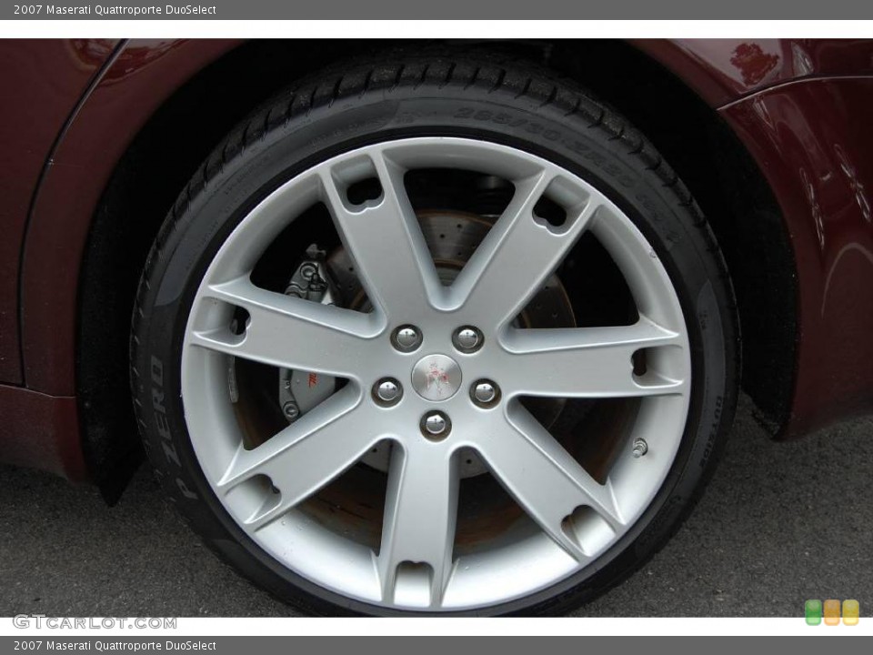 2007 Maserati Quattroporte DuoSelect Wheel and Tire Photo #12022669