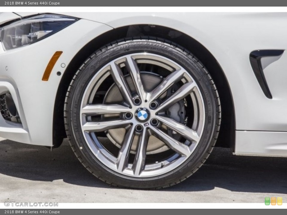 2018 BMW 4 Series 440i Coupe Wheel and Tire Photo #120228993