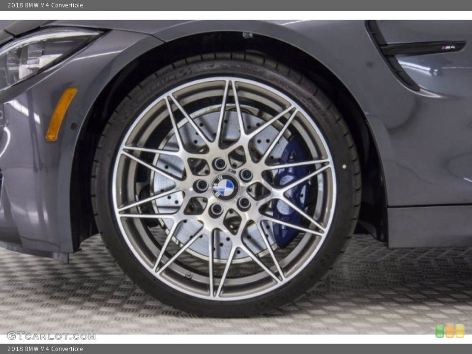 2018 BMW M4 Convertible Wheel and Tire Photo #120247005