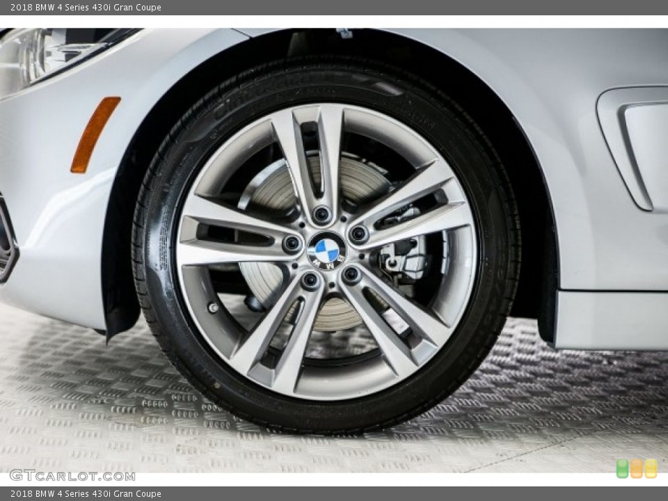 2018 BMW 4 Series 430i Gran Coupe Wheel and Tire Photo #120247233
