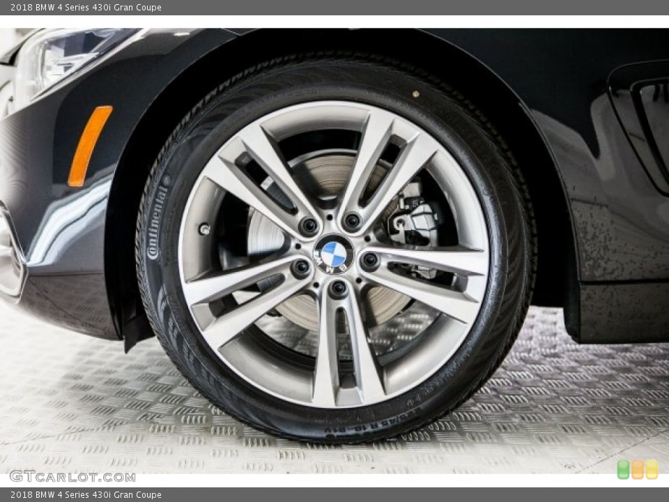 2018 BMW 4 Series 430i Gran Coupe Wheel and Tire Photo #120247689