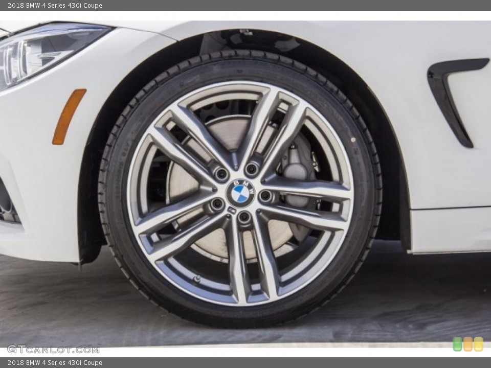 2018 BMW 4 Series 430i Coupe Wheel and Tire Photo #120247920