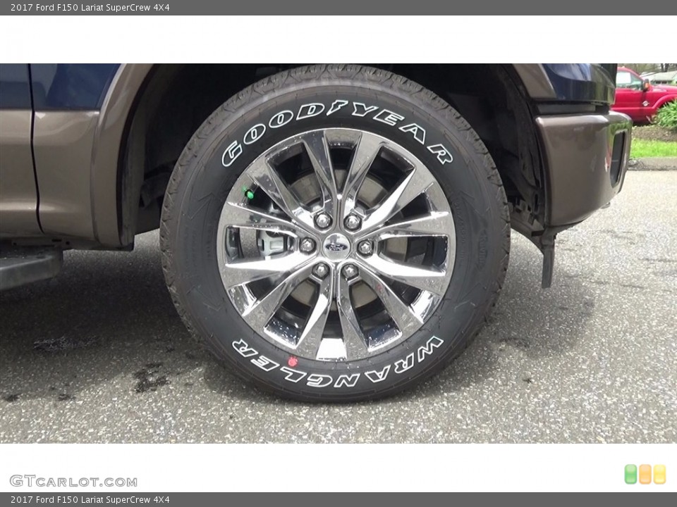 2017 Ford F150 Lariat SuperCrew 4X4 Wheel and Tire Photo #120254274
