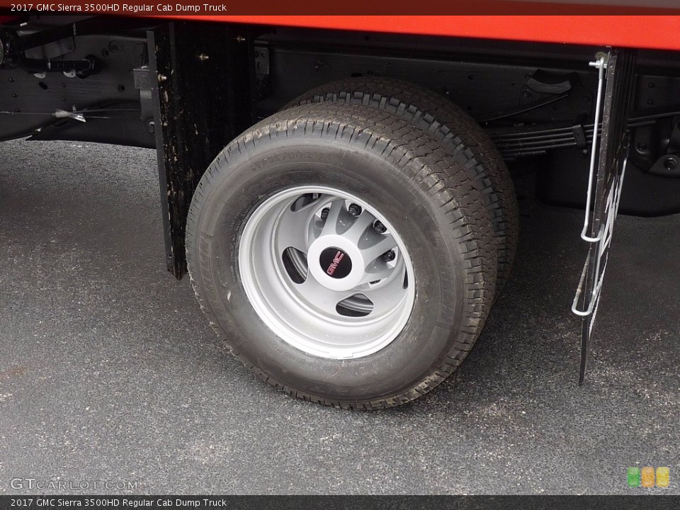 2017 GMC Sierra 3500HD Regular Cab Dump Truck Wheel and Tire Photo #120255372
