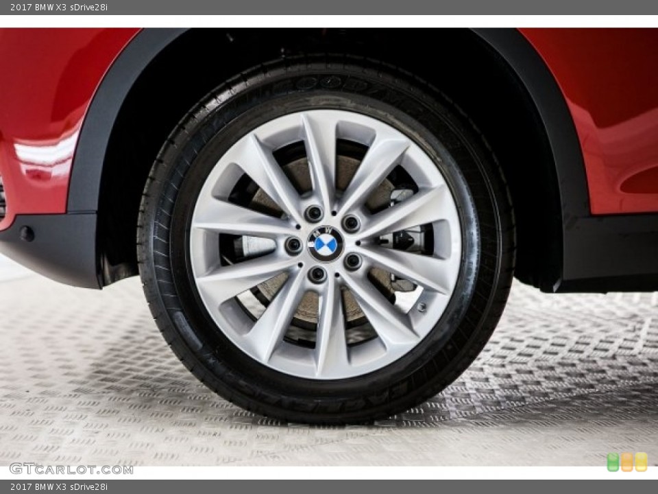 2017 BMW X3 Wheels and Tires