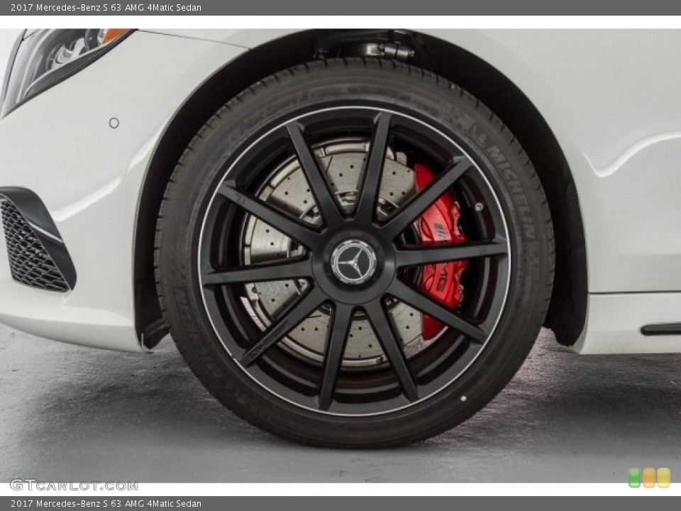 2017 Mercedes-Benz S 63 AMG 4Matic Sedan Wheel and Tire Photo #120268245