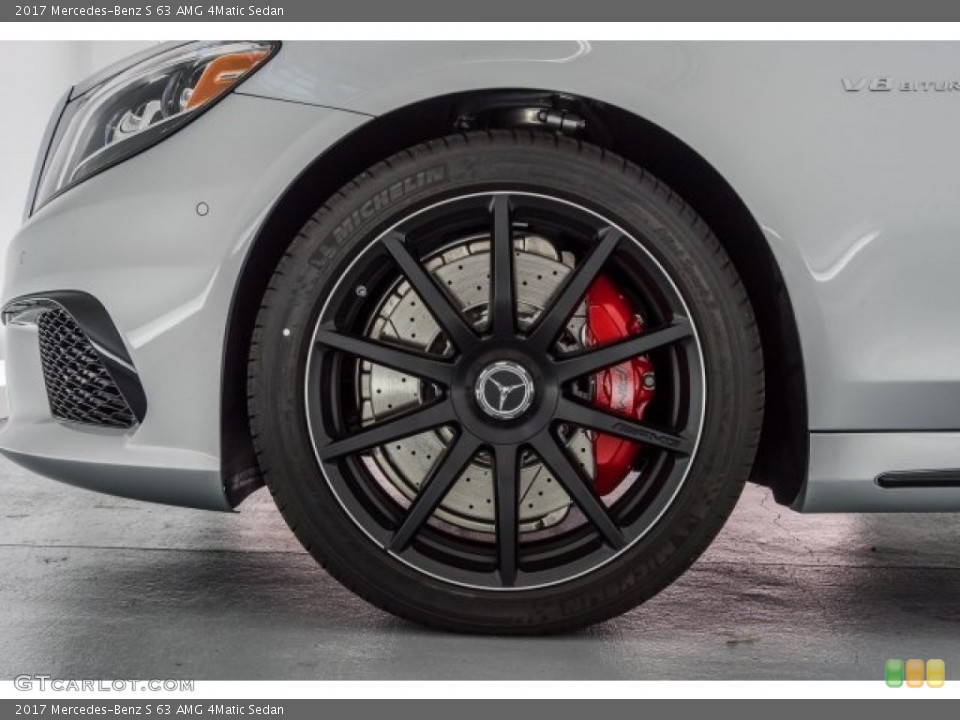 2017 Mercedes-Benz S 63 AMG 4Matic Sedan Wheel and Tire Photo #120268854