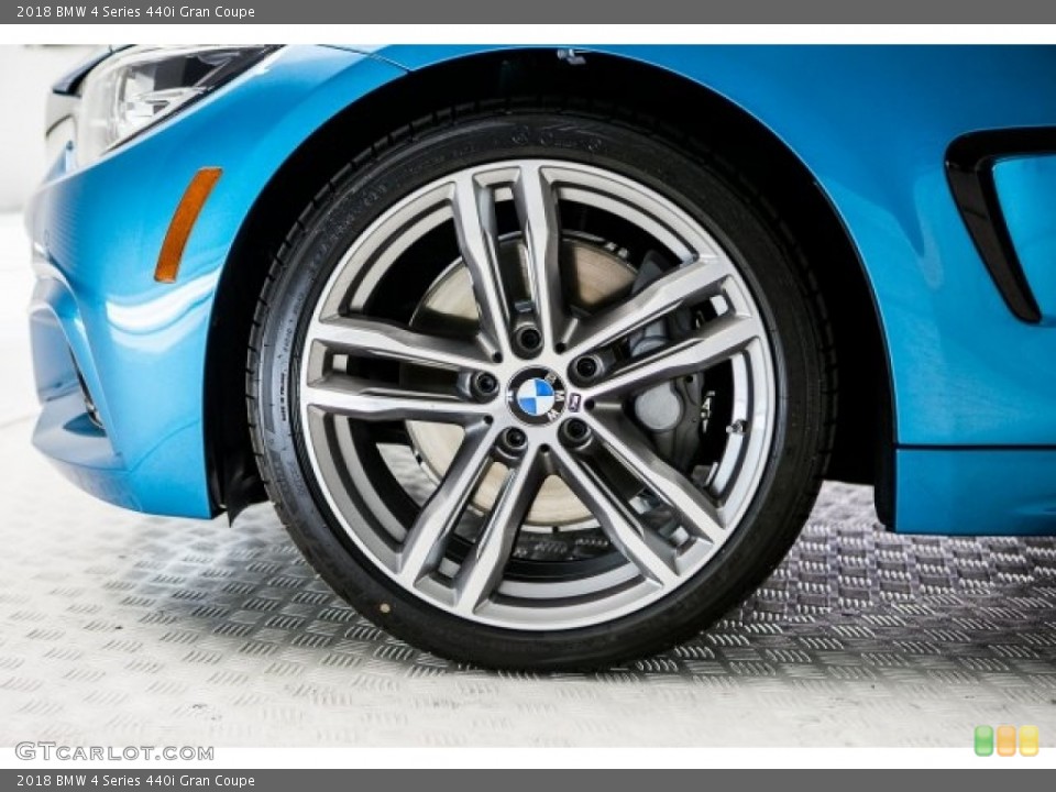 2018 BMW 4 Series 440i Gran Coupe Wheel and Tire Photo #120278964