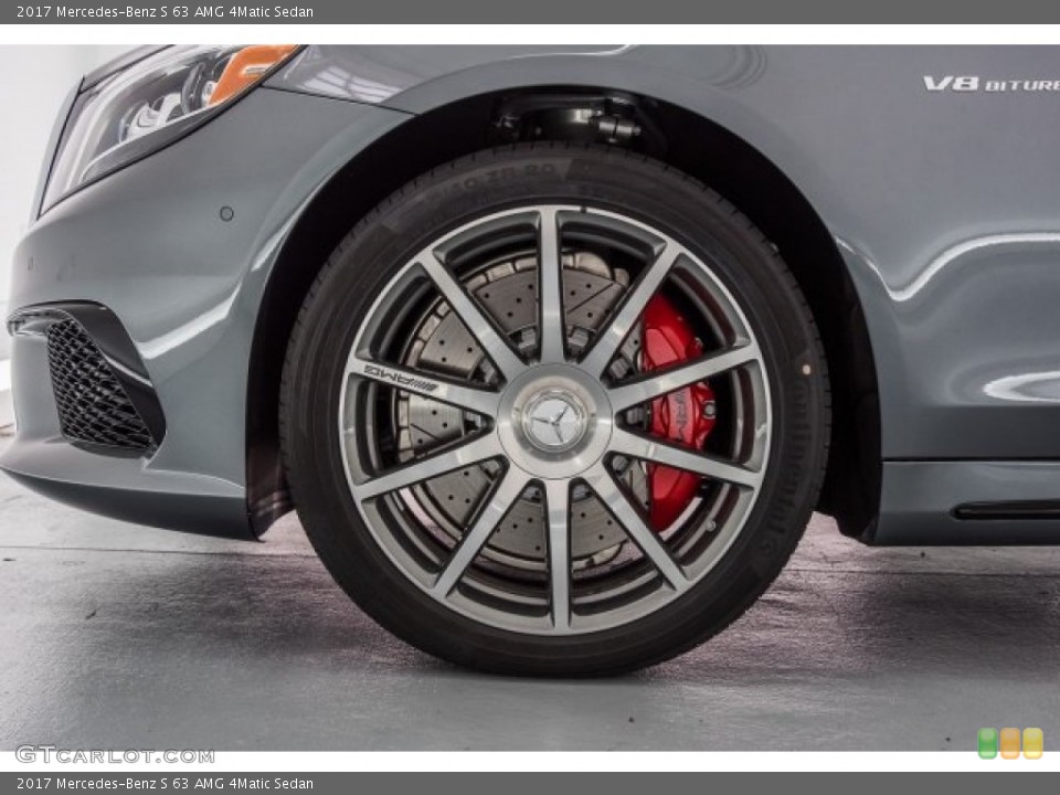 2017 Mercedes-Benz S 63 AMG 4Matic Sedan Wheel and Tire Photo #120316580