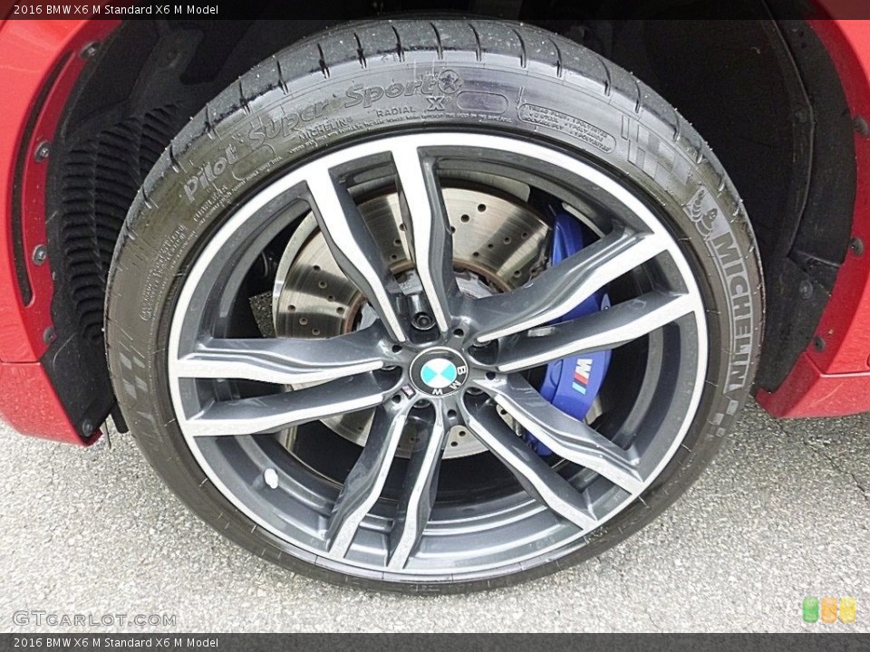 2016 BMW X6 M  Wheel and Tire Photo #120330870
