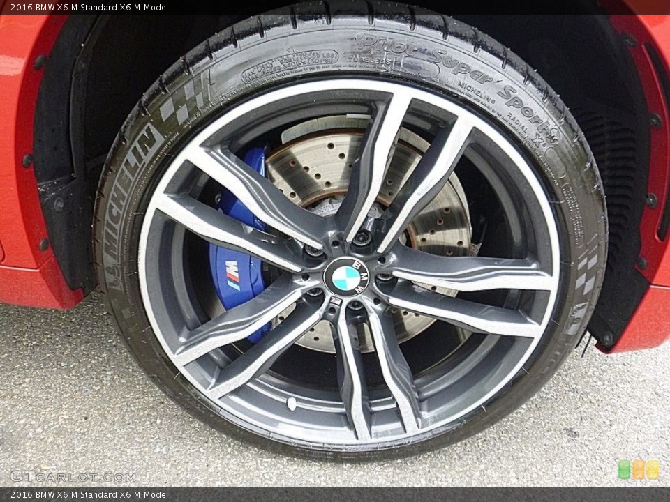 2016 BMW X6 M  Wheel and Tire Photo #120330922