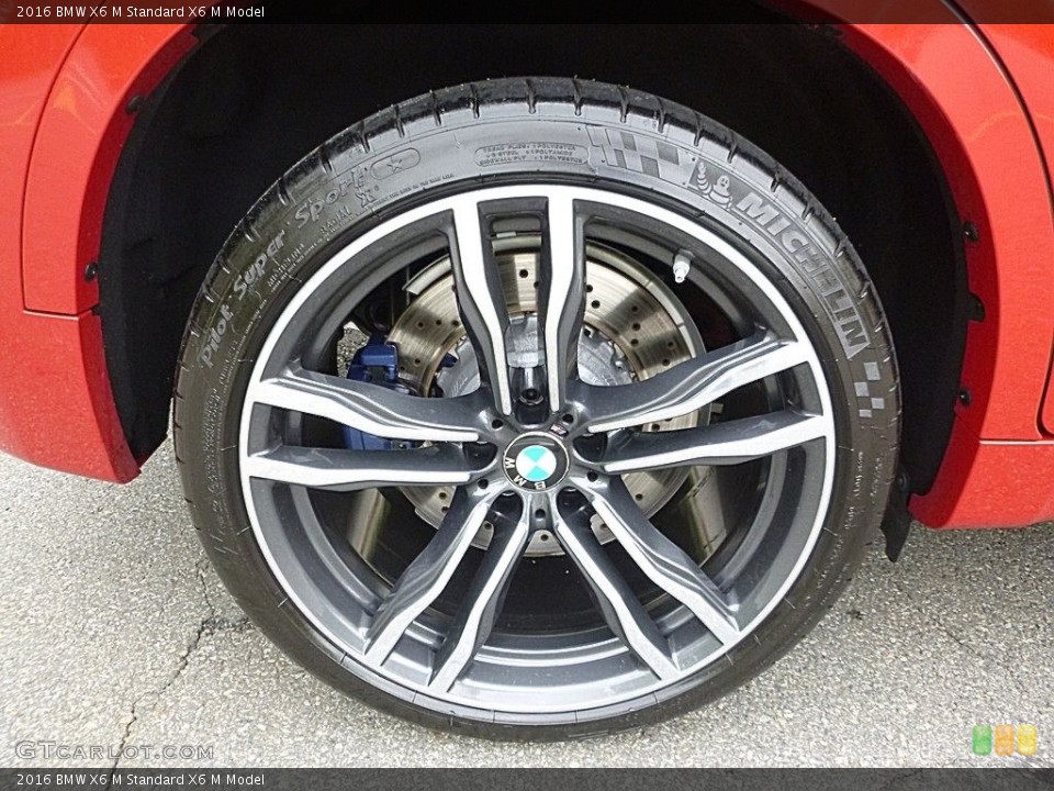 2016 BMW X6 M  Wheel and Tire Photo #120330946