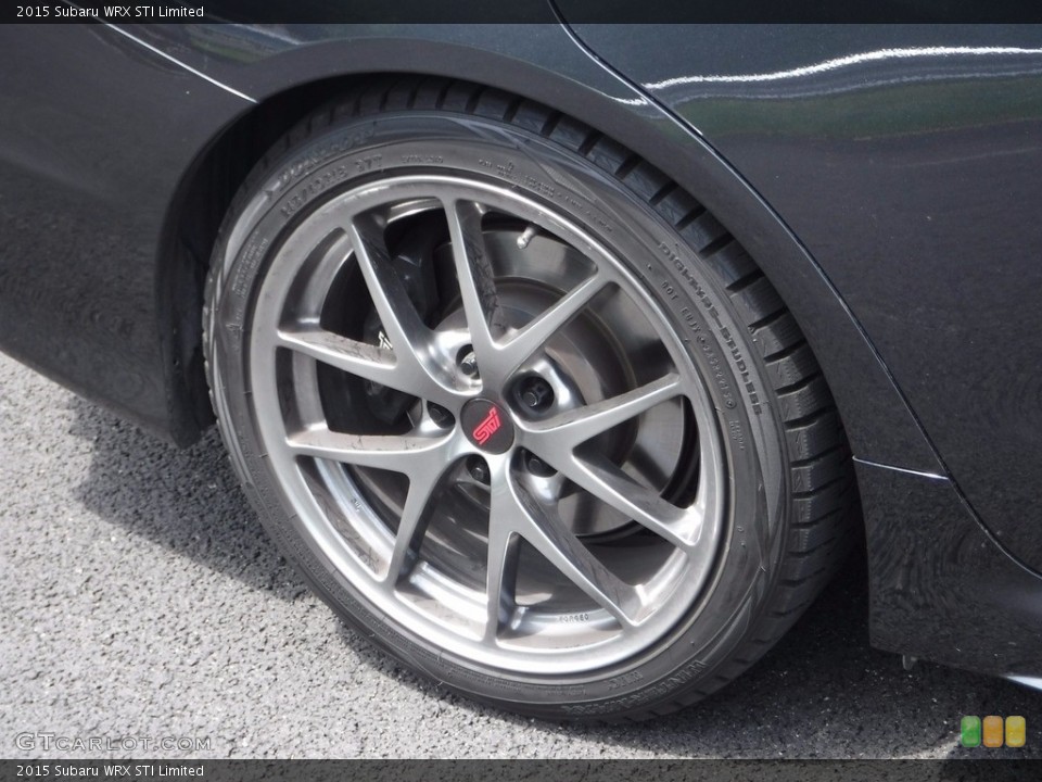 2015 Subaru WRX STI Limited Wheel and Tire Photo #120389863