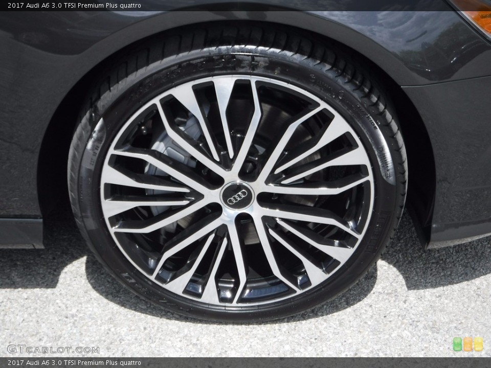 2017 Audi A6 3.0 TFSI Premium Plus quattro Wheel and Tire Photo #120390574