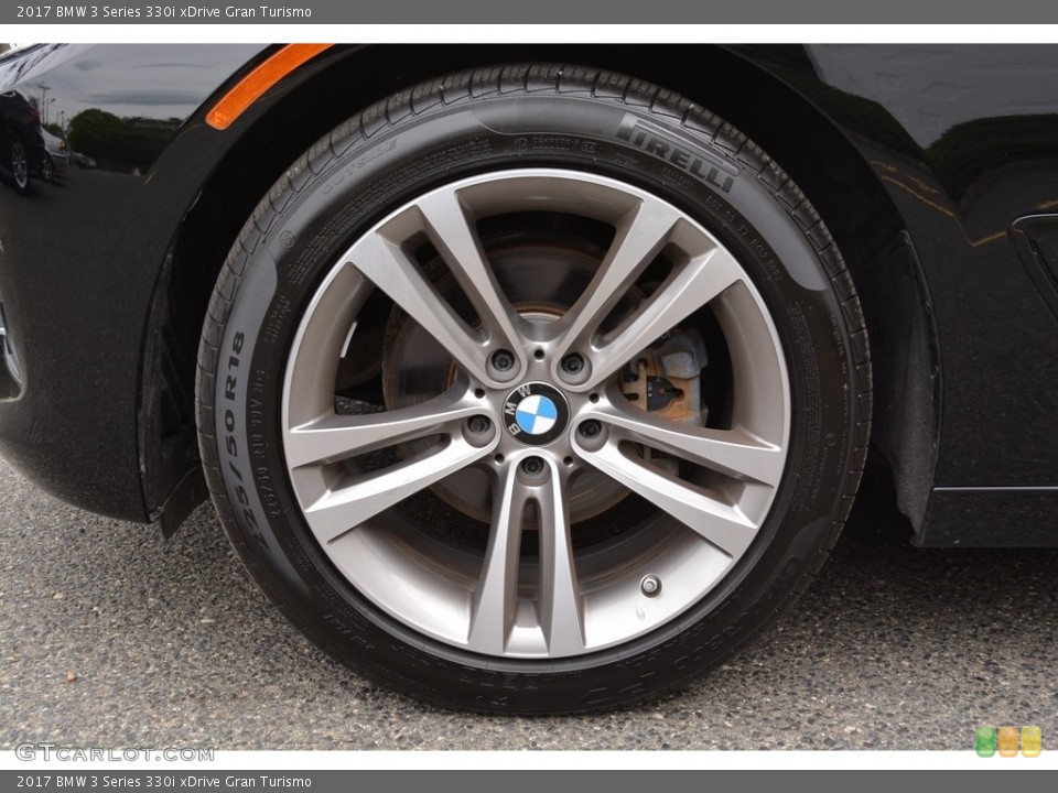 2017 BMW 3 Series 330i xDrive Gran Turismo Wheel and Tire Photo #120406562