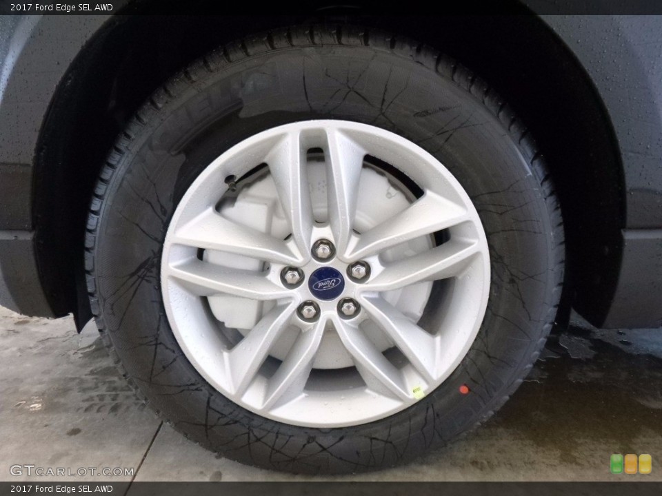 2017 Ford Edge SEL AWD Wheel and Tire Photo #120407009