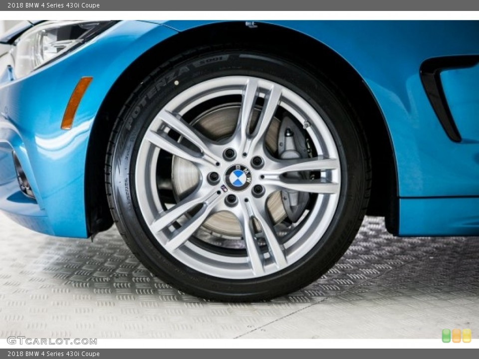 2018 BMW 4 Series 430i Coupe Wheel and Tire Photo #120407525