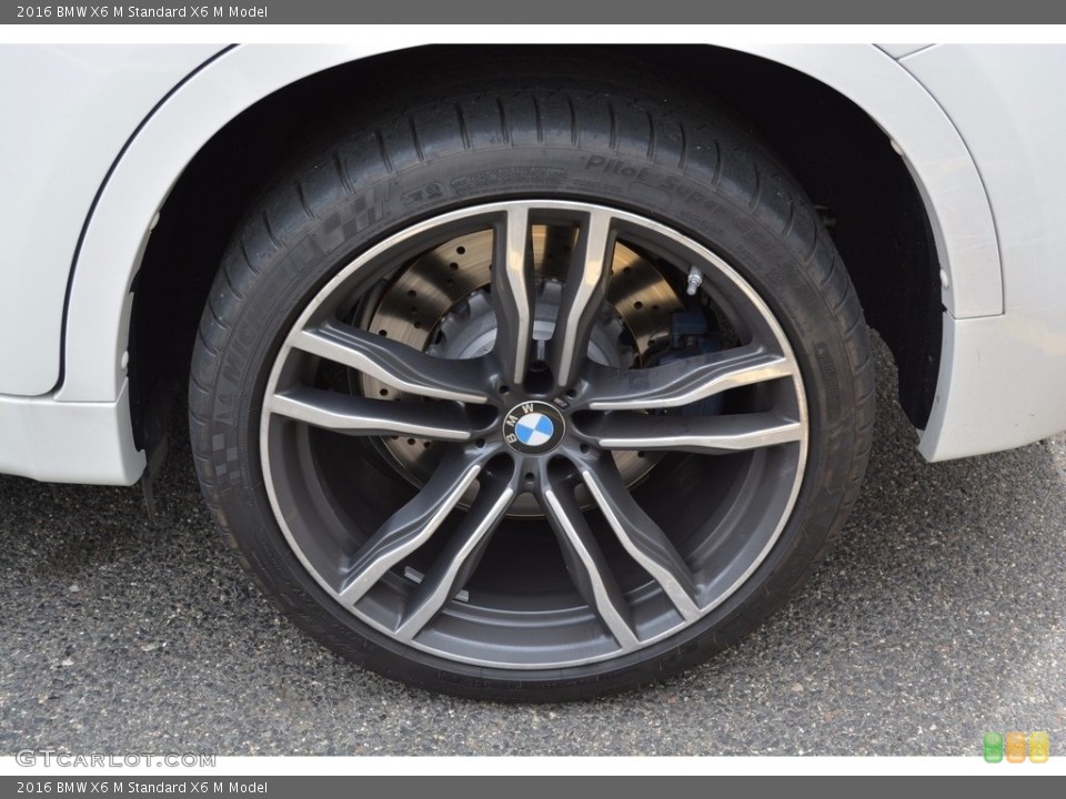 2016 BMW X6 M  Wheel and Tire Photo #120410108