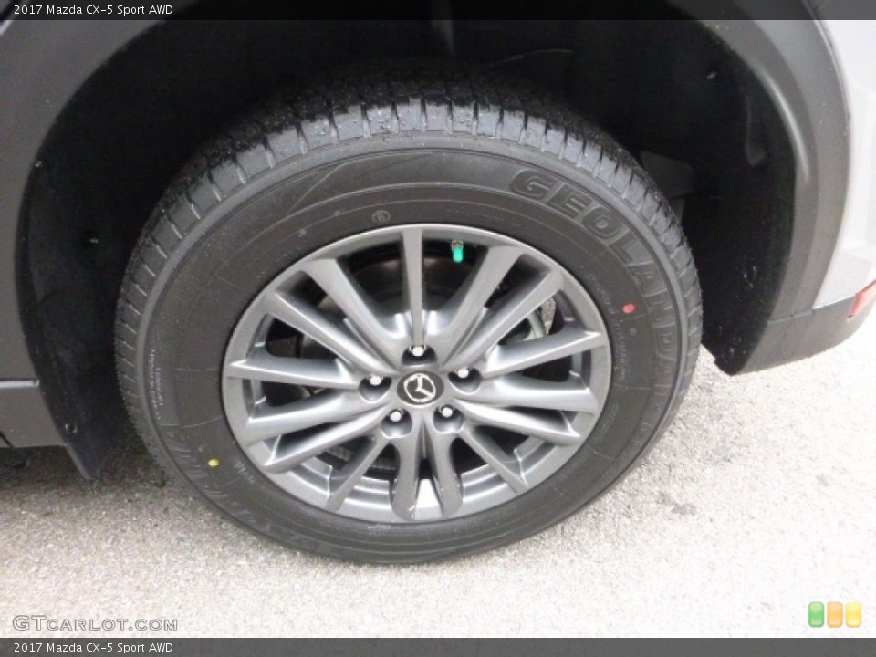 2017 Mazda CX-5 Sport AWD Wheel and Tire Photo #120435919