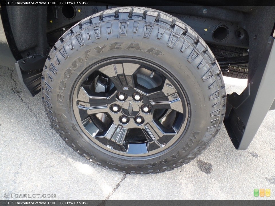 2017 Chevrolet Silverado 1500 LTZ Crew Cab 4x4 Wheel and Tire Photo #120439531