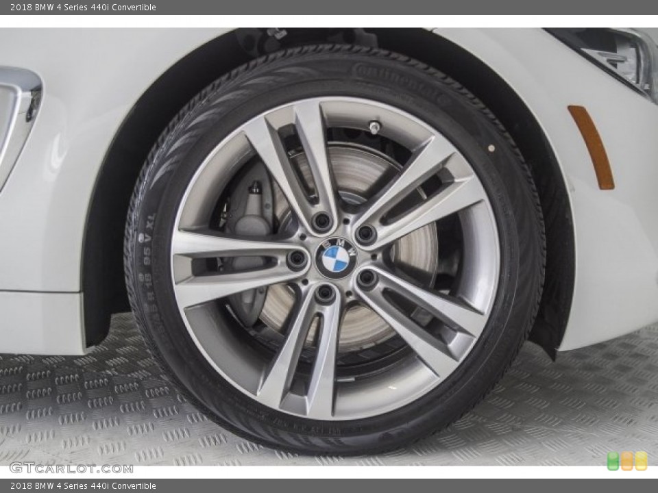 2018 BMW 4 Series 440i Convertible Wheel and Tire Photo #120462293