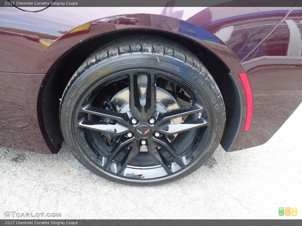 2017 Chevrolet Corvette Stingray Coupe Wheel and Tire Photo #120521141