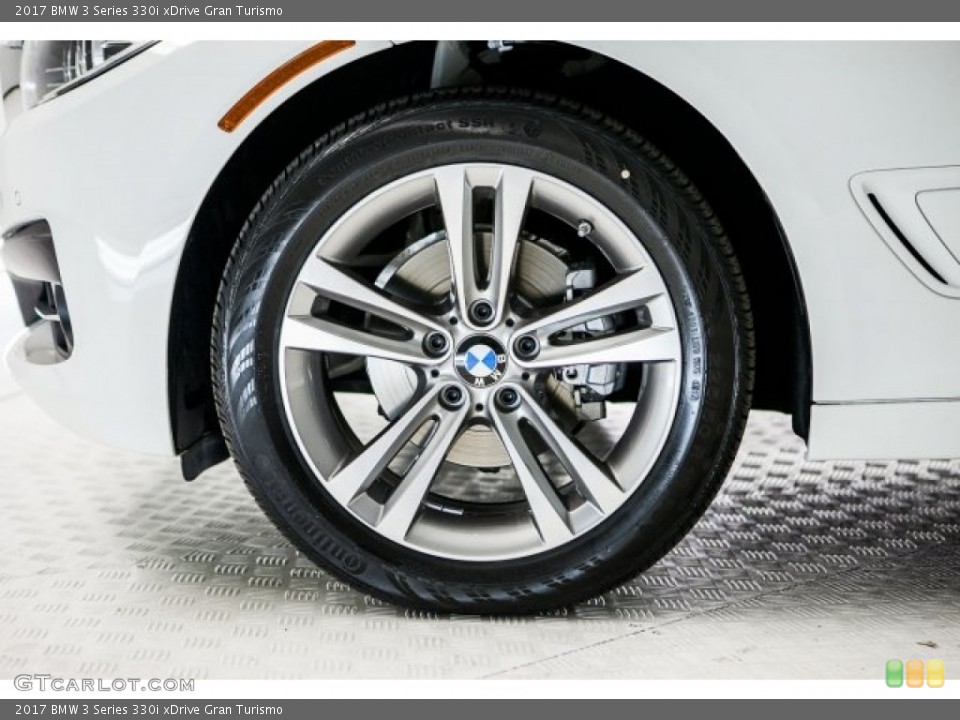 2017 BMW 3 Series 330i xDrive Gran Turismo Wheel and Tire Photo #120527429