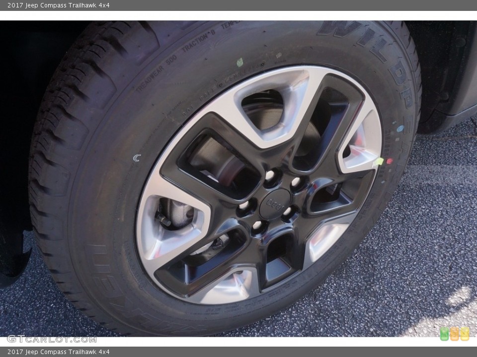 2017 Jeep Compass Trailhawk 4x4 Wheel and Tire Photo #120542871