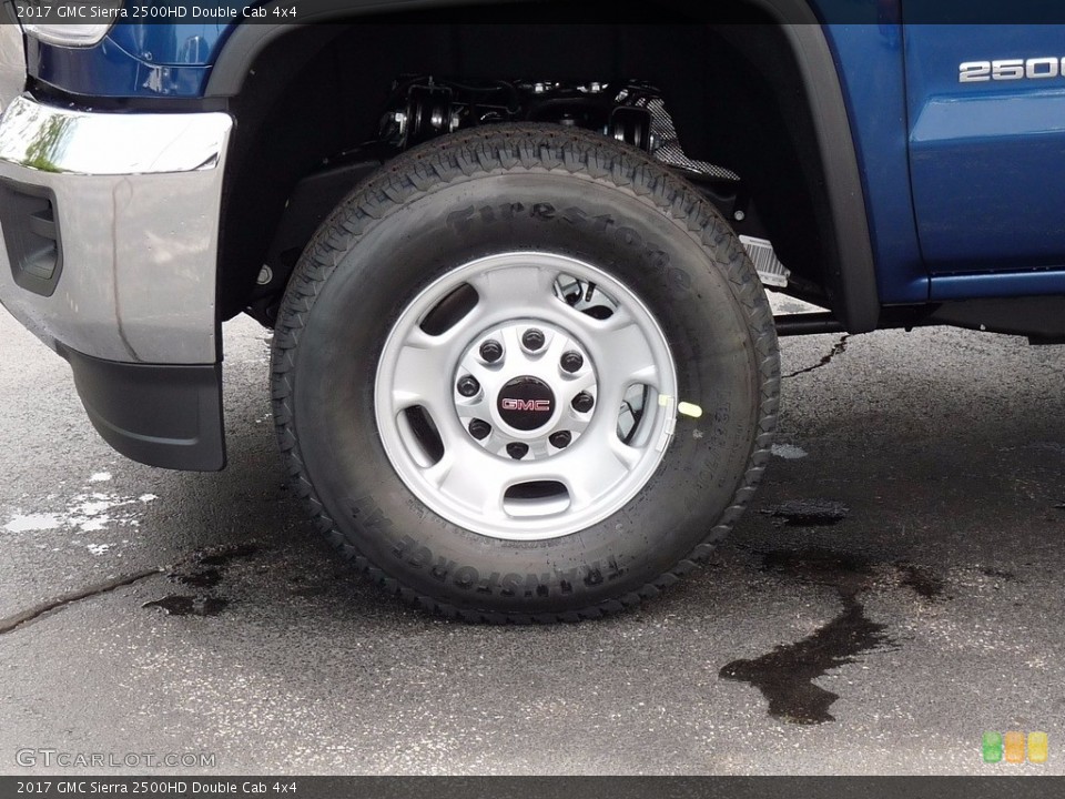2017 GMC Sierra 2500HD Double Cab 4x4 Wheel and Tire Photo #120574594