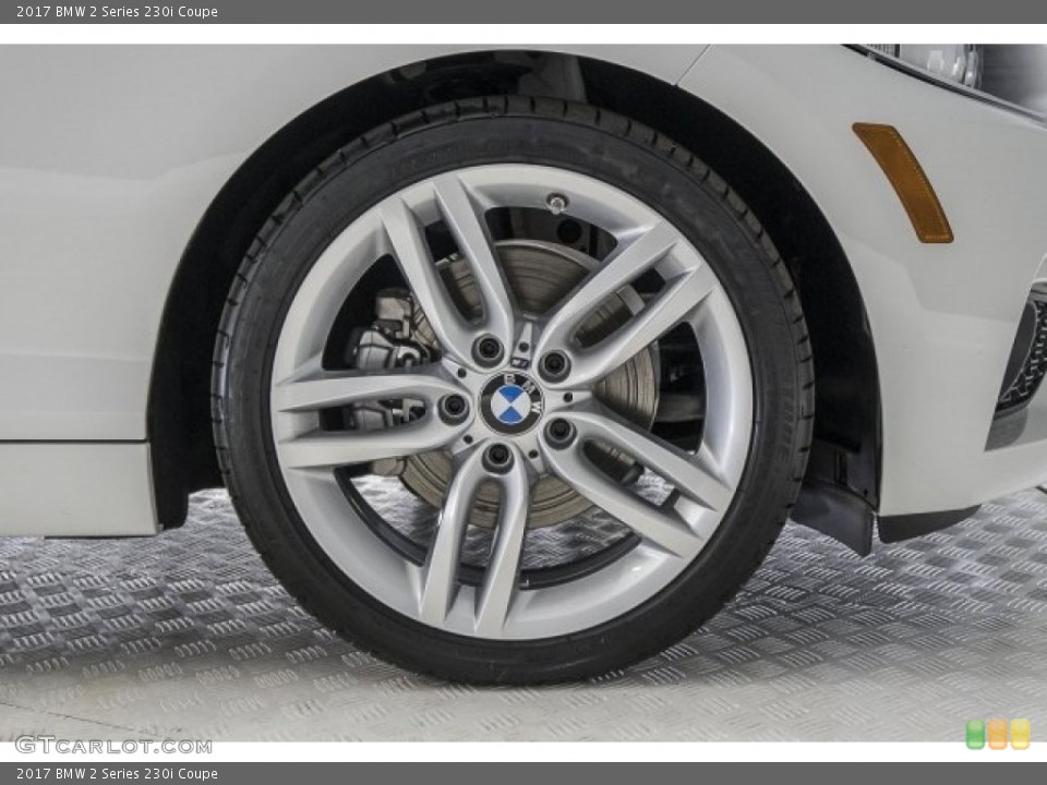 2017 BMW 2 Series 230i Coupe Wheel and Tire Photo #120575662