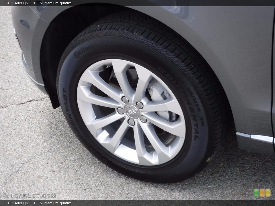 2017 Audi Q5 2.0 TFSI Premium quattro Wheel and Tire Photo #120577924