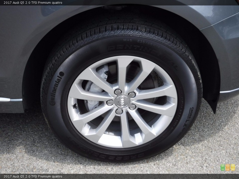 2017 Audi Q5 2.0 TFSI Premium quattro Wheel and Tire Photo #120578041