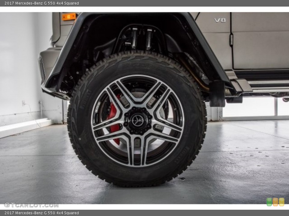2017 Mercedes-Benz G 550 4x4 Squared Wheel and Tire Photo #120599273