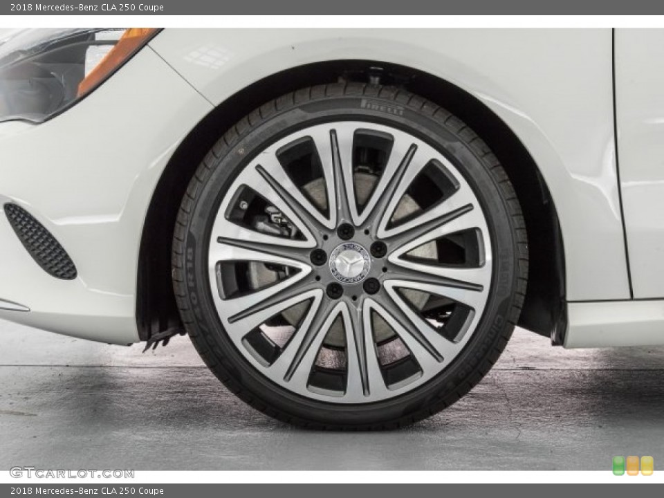 2018 Mercedes-Benz CLA 250 Coupe Wheel and Tire Photo #120644624