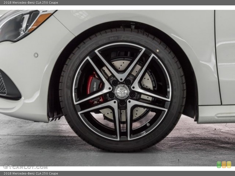 2018 Mercedes-Benz CLA 250 Coupe Wheel and Tire Photo #120645104
