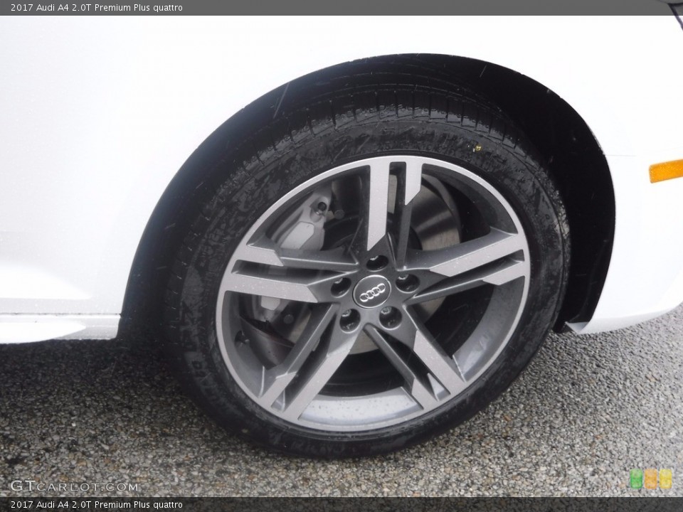 2017 Audi A4 2.0T Premium Plus quattro Wheel and Tire Photo #120646484