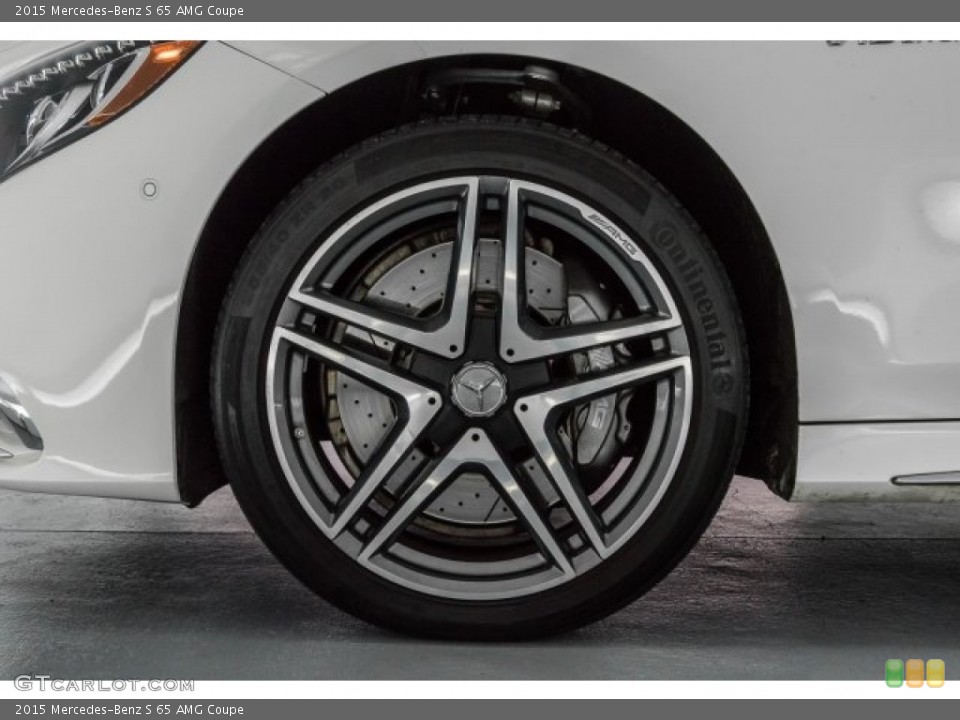 2015 Mercedes-Benz S 65 AMG Coupe Wheel and Tire Photo #120668911