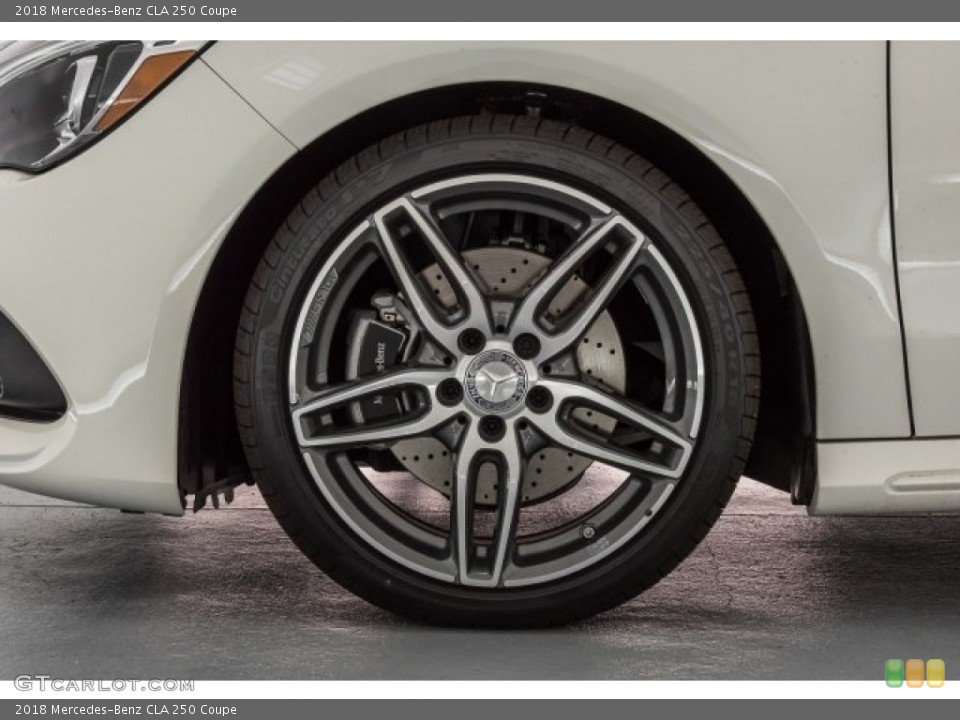 2018 Mercedes-Benz CLA 250 Coupe Wheel and Tire Photo #120670807