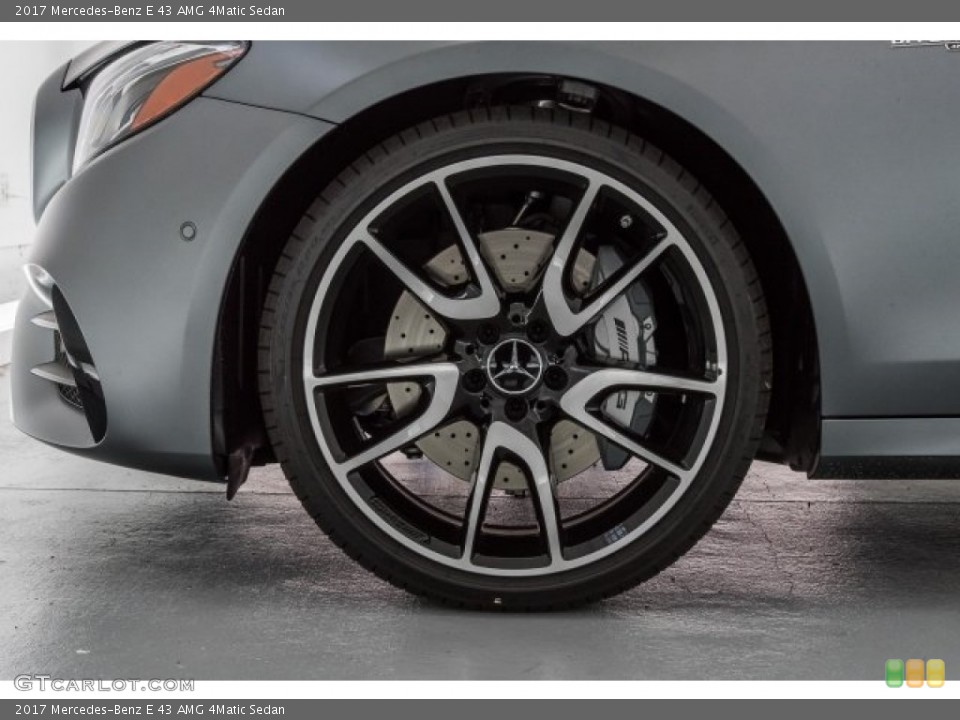 2017 Mercedes-Benz E 43 AMG 4Matic Sedan Wheel and Tire Photo #120673663