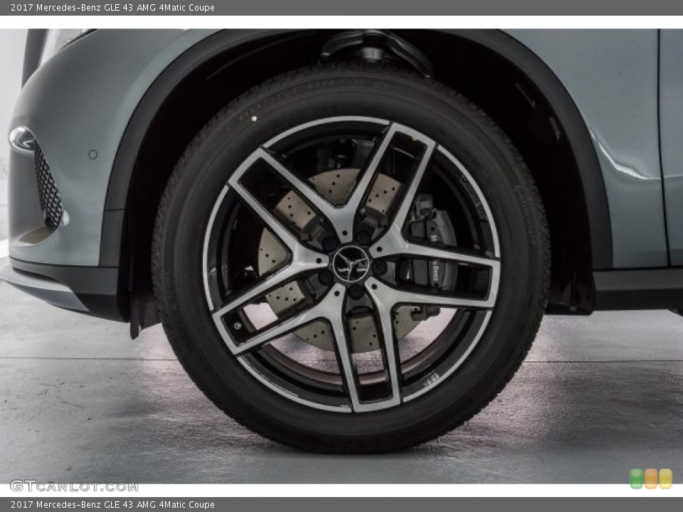 2017 Mercedes-Benz GLE 43 AMG 4Matic Coupe Wheel and Tire Photo #120673822
