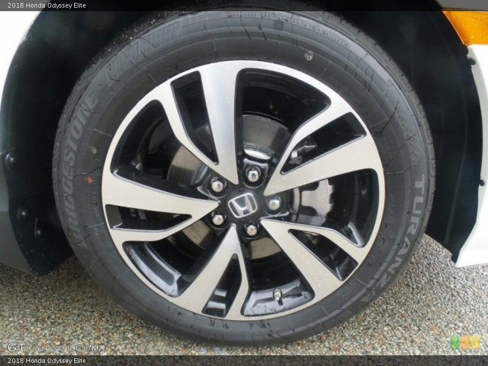 2018 Honda Odyssey Elite Wheel and Tire Photo #120680951
