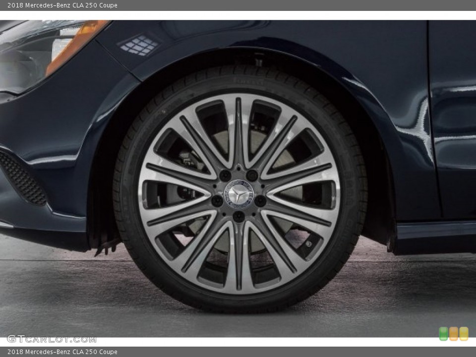 2018 Mercedes-Benz CLA 250 Coupe Wheel and Tire Photo #120687206