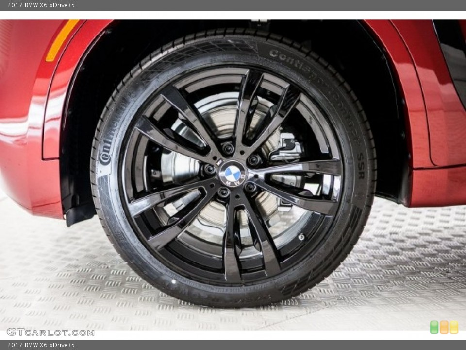 2017 BMW X6 xDrive35i Wheel and Tire Photo #120706931