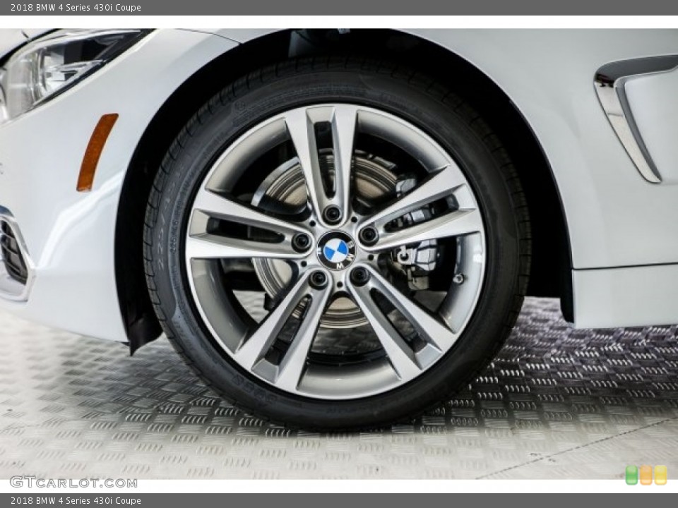 2018 BMW 4 Series 430i Coupe Wheel and Tire Photo #120709736