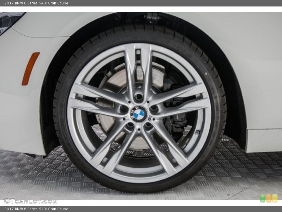 2017 BMW 6 Series 640i Gran Coupe Wheel and Tire Photo #120711179