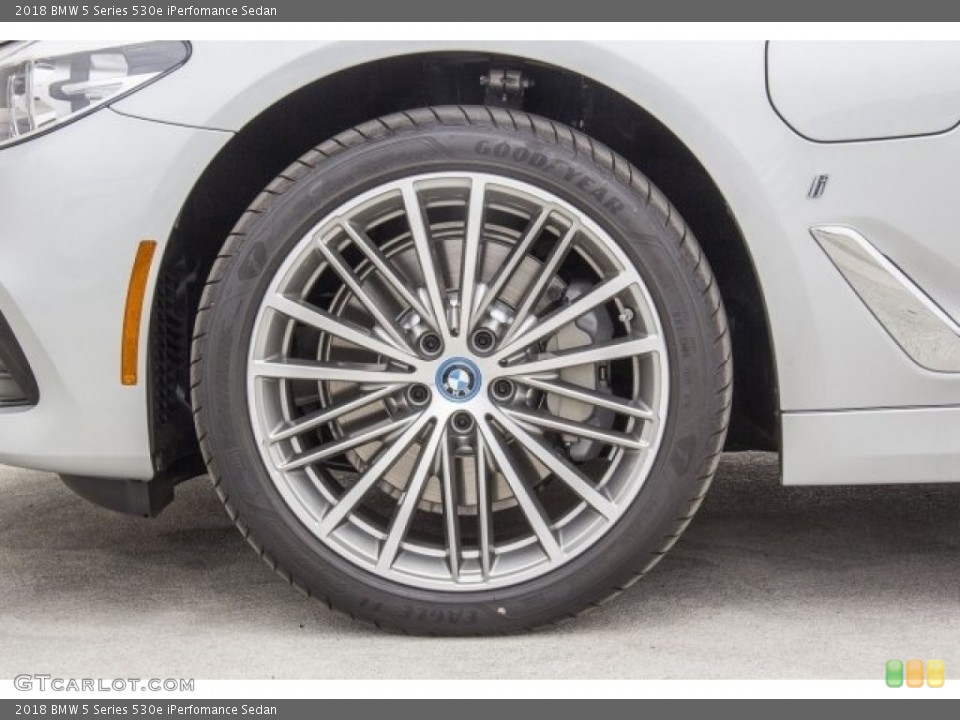 2018 BMW 5 Series 530e iPerfomance Sedan Wheel and Tire Photo #120718856