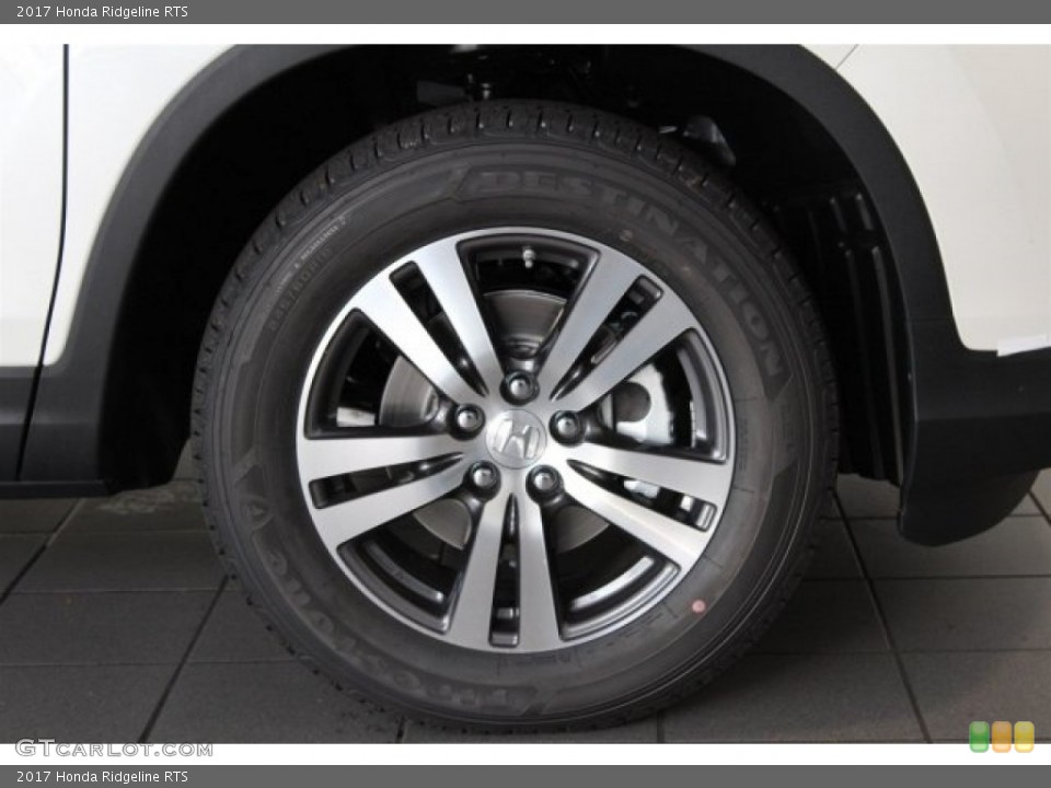 2017 Honda Ridgeline RTS Wheel and Tire Photo #120757630