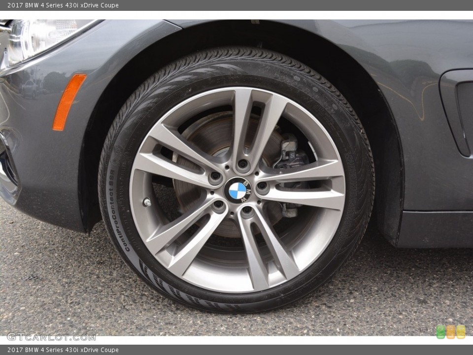 2017 BMW 4 Series 430i xDrive Coupe Wheel and Tire Photo #120759727