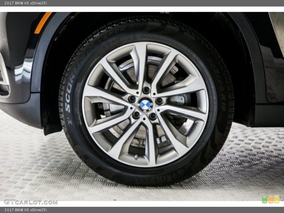 2017 BMW X6 xDrive35i Wheel and Tire Photo #120765604