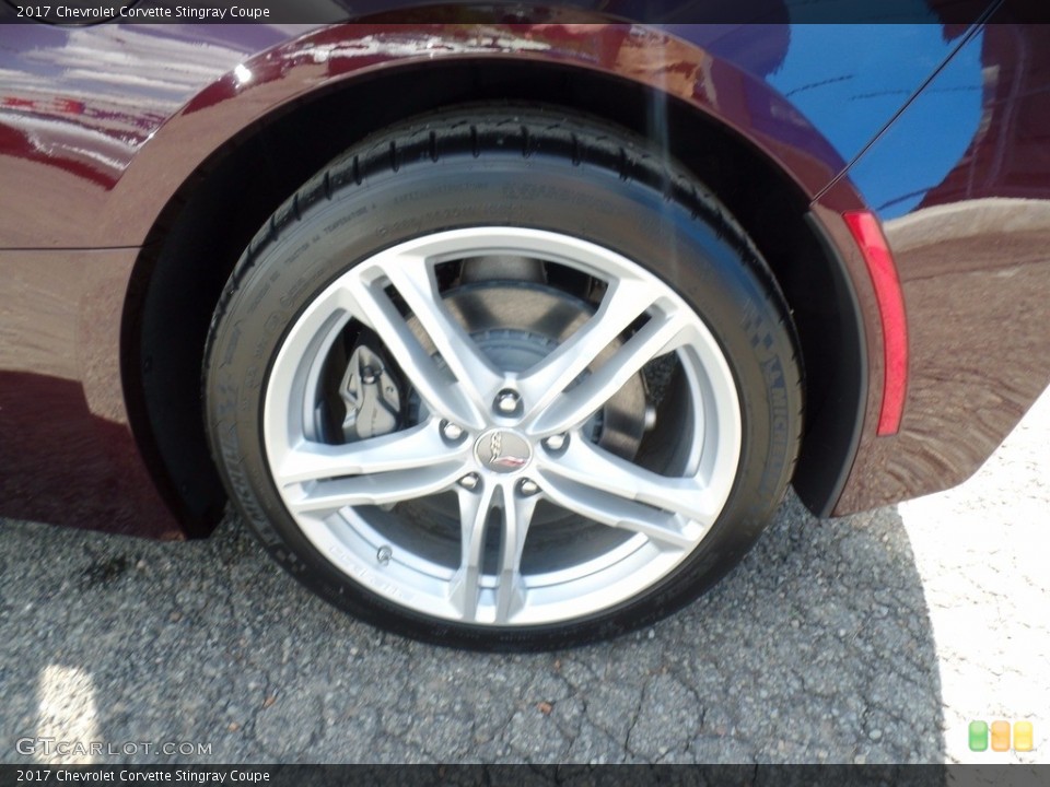 2017 Chevrolet Corvette Stingray Coupe Wheel and Tire Photo #120795930